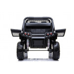 Elektrické autíčko Mercedes Unimog - nelakované - biele